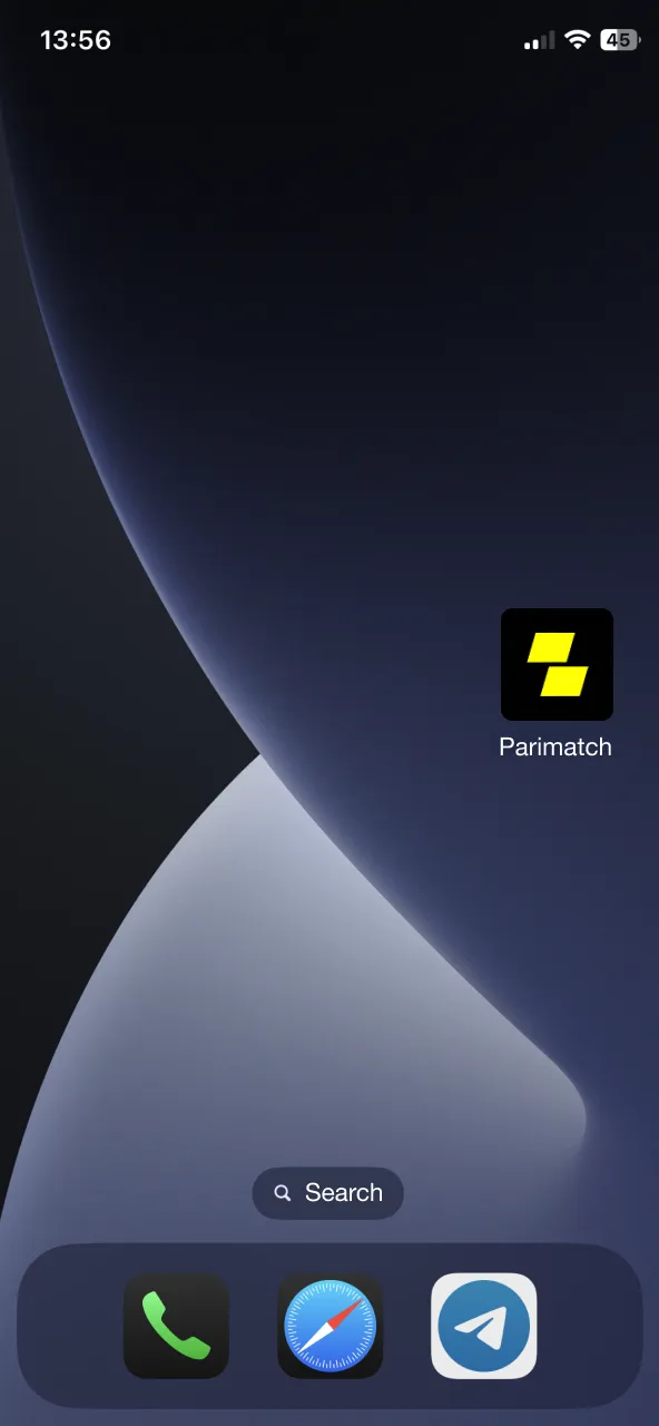 Enjoy Parimatch betting from your phone screen.