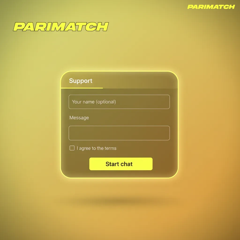 Parimatch India 24/7 customer support and live chat.