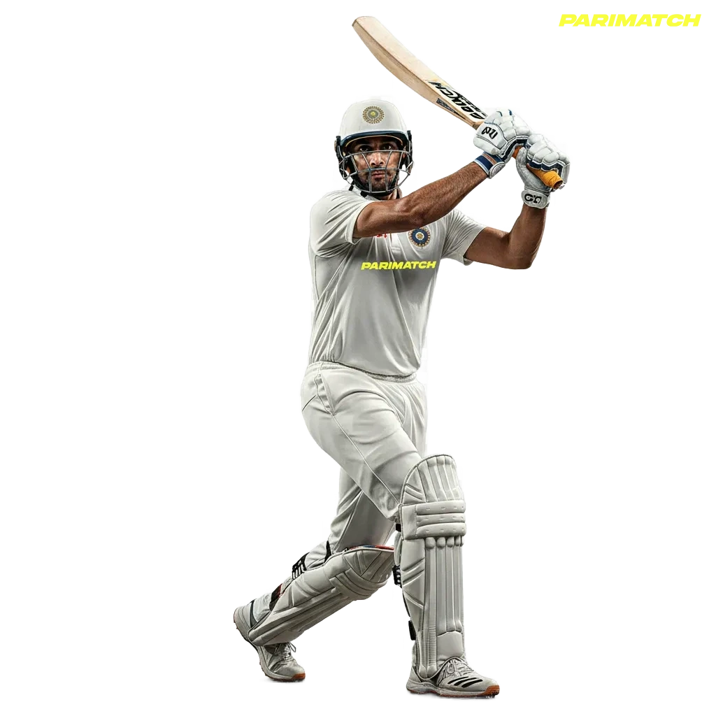 Parimatch cricket betting in India with live odds, tournaments, cash out, and 150% welcome bonus up to ₹30,000.