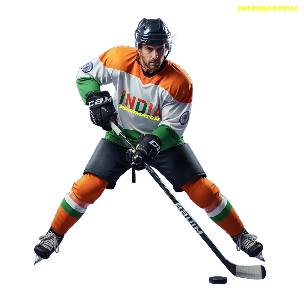 Parimatch India ice hockey betting with NHL markets and live odds.