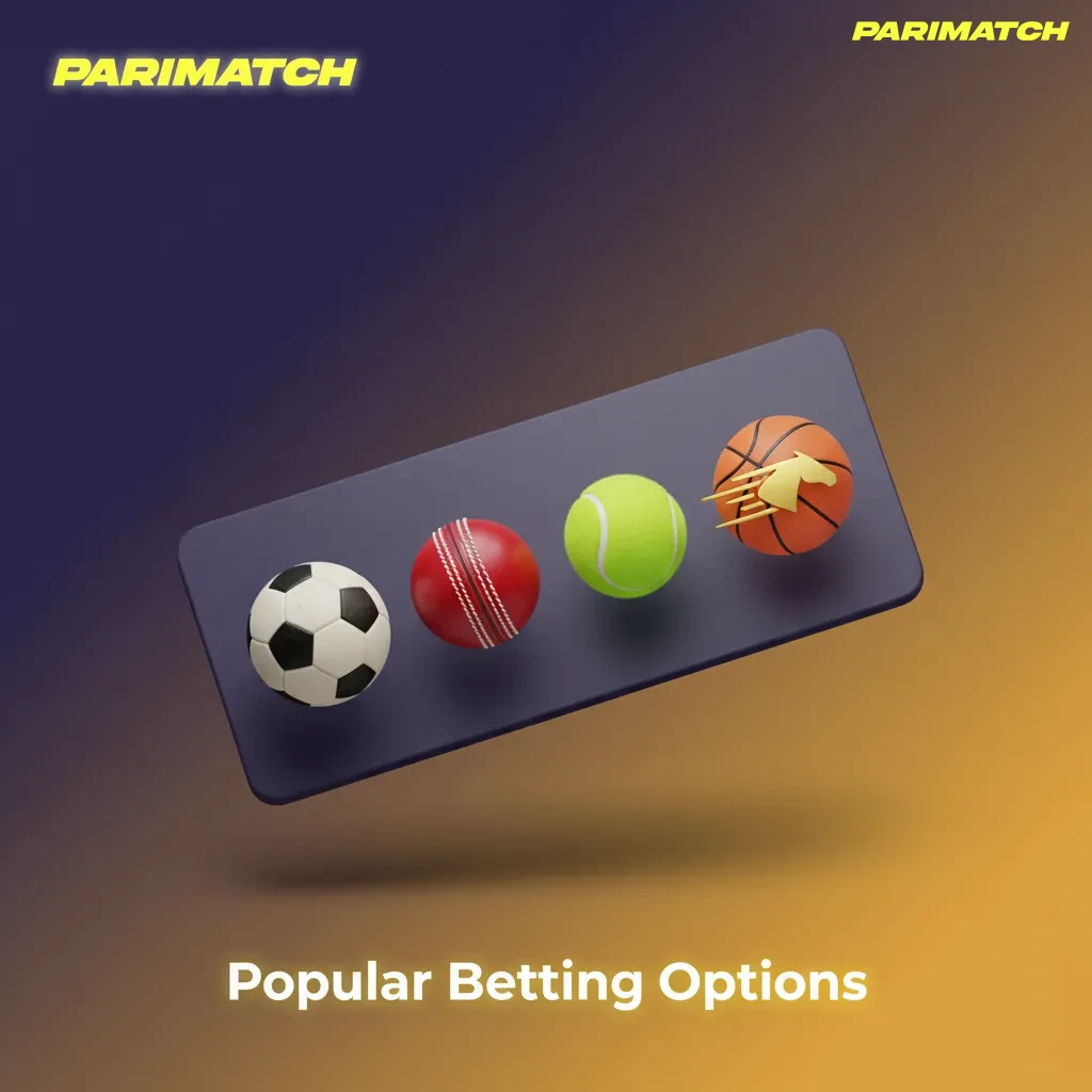 Parimatch India popular betting features like Multi Live and Cash Out.