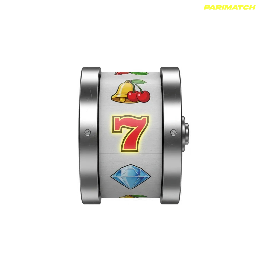 Parimatch slots montage with adventure, fruit, and Egypt themes, jackpots and bonus rounds on mobile and desktop, 150% bonus