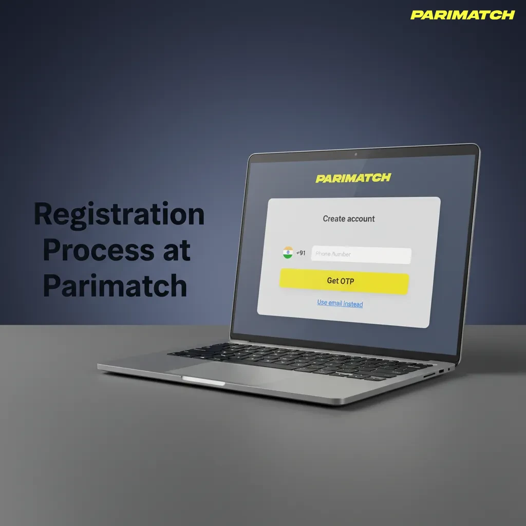 Parimatch India registration guide for new users.