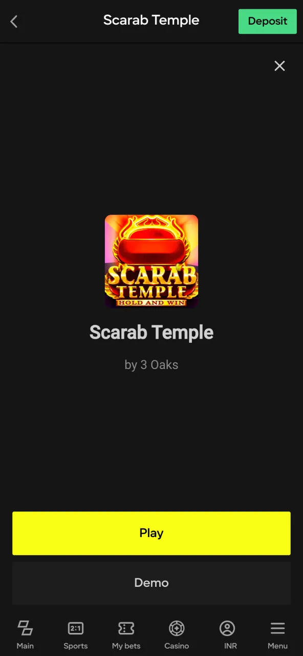 Play Parimatch slots for fun or for money.