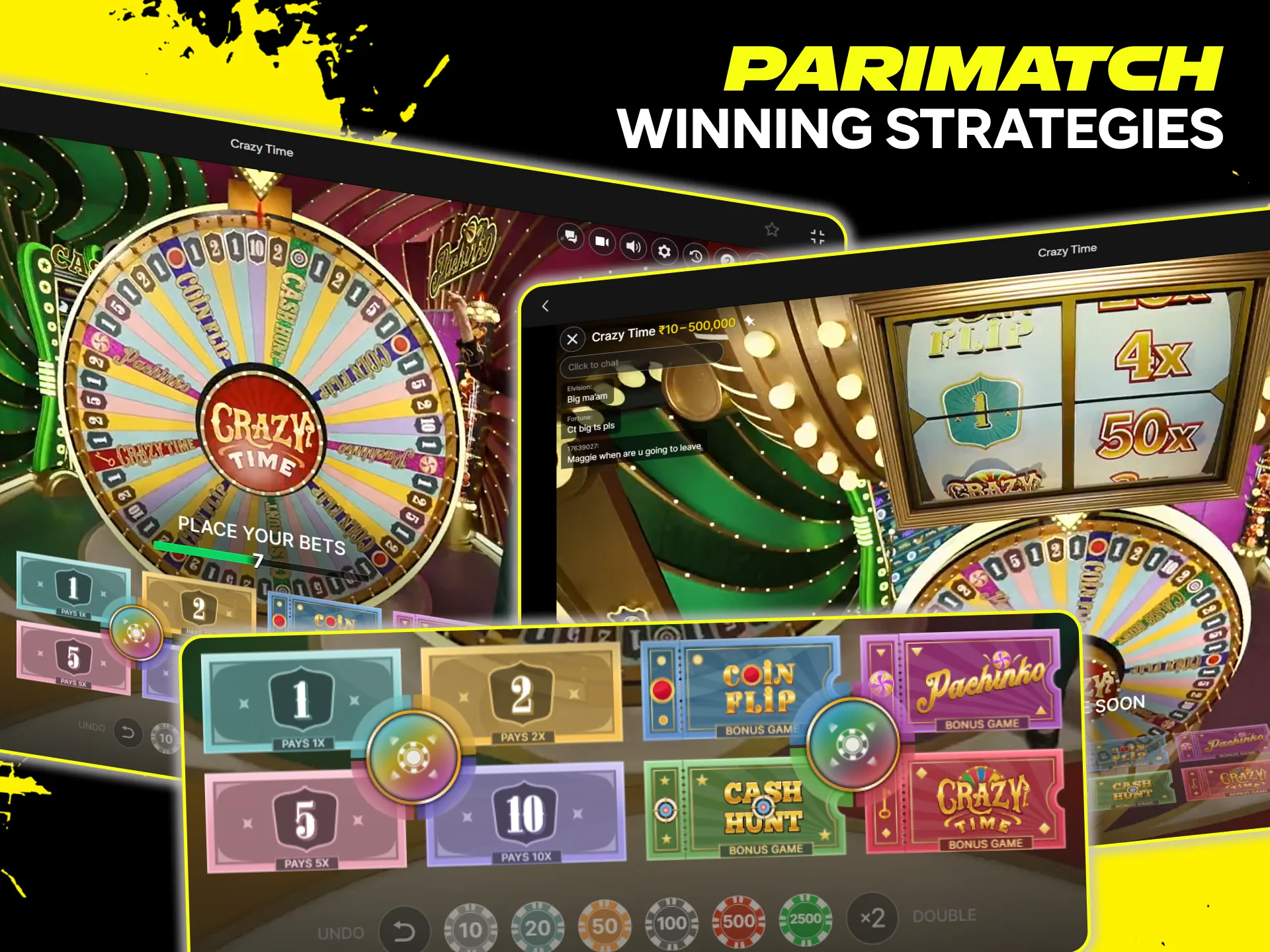 Apply effective winning strategies for Parimatch Crazy Time to maximize your profit.