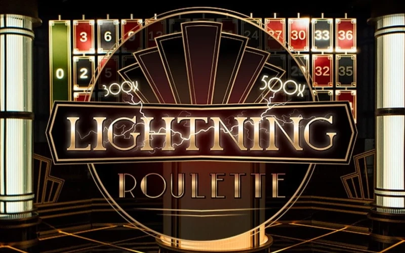 Feel the thrill of Lightning Roulette game at Parimatch live casino.