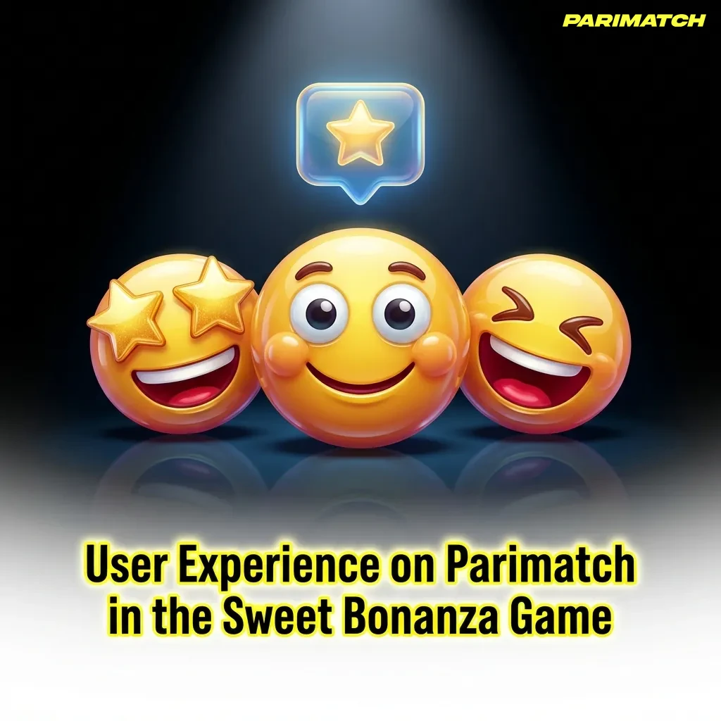 Colorful Sweet Bonanza slot game interface showing cascading candy symbols and multiplier features on Parimatch platform