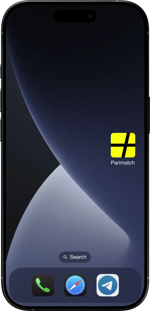 Enjoy Parimatch betting from your phone screen.